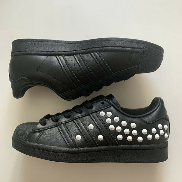 adidas Shoes - ADIDAS SUPERSTAR WOMEN SHOES FV3343 BLACK WHITE